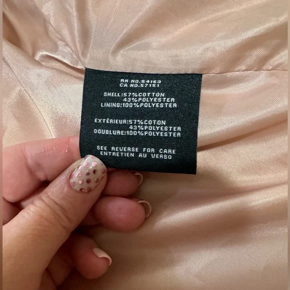 Cole Haan Women's Classic Belted Trench Coat - Sz XL - EUC - Picture 7 of 8